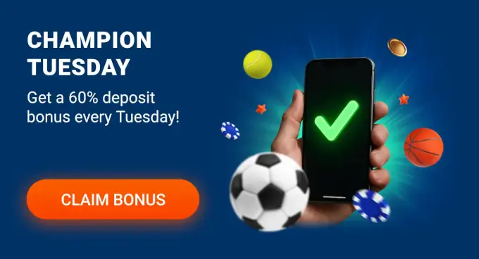 Mostbet Champion Tuesday promotie banner